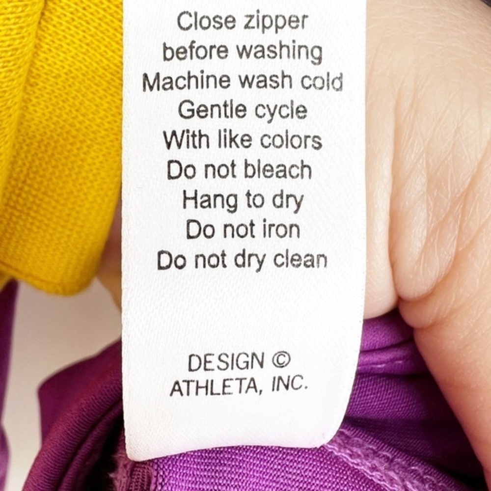 Athleta Womens Purple Full Zip Lightweight Long Sleeve Vented Jacket Size‎ XS - Picture 11 of 12